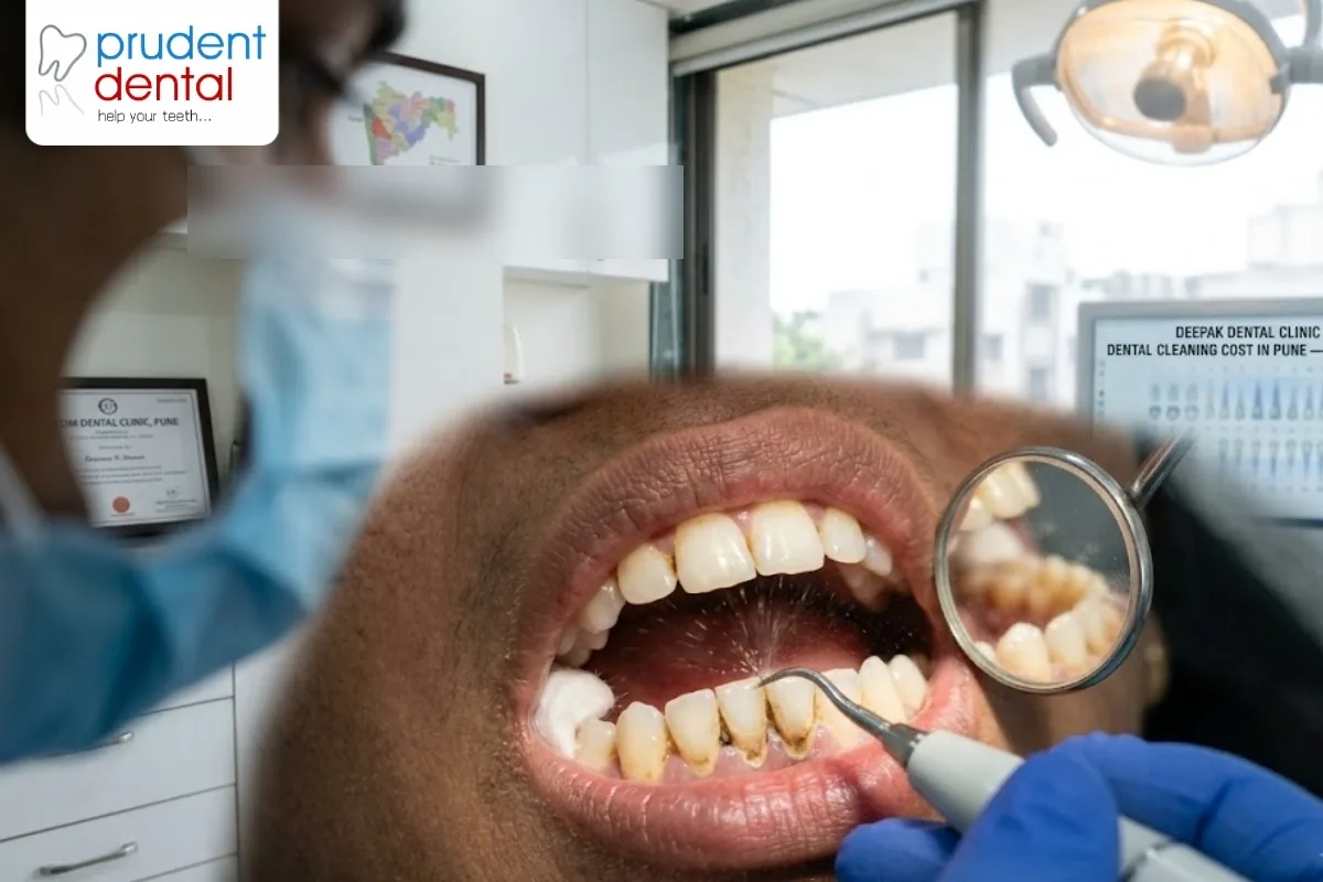 A dental scaling appointment in progress, illustrating what affects the cost of a cleaning