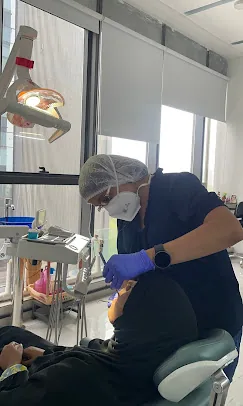 Dental procedure in progress at Prudent Dental Clinic, a short drive from Koregaon Park, Pune