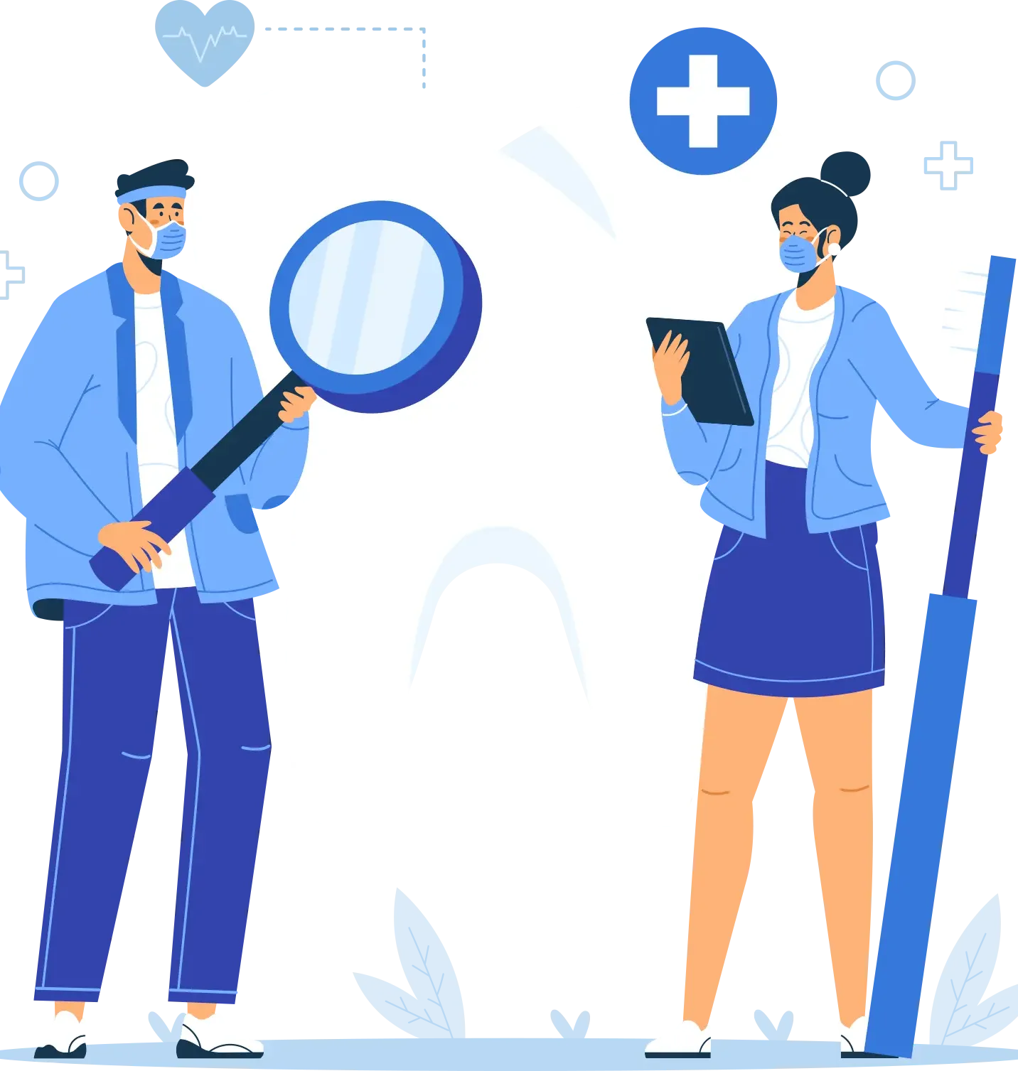 Illustration of professional teeth whitening care at Prudent Dental Clinic, Viman Nagar