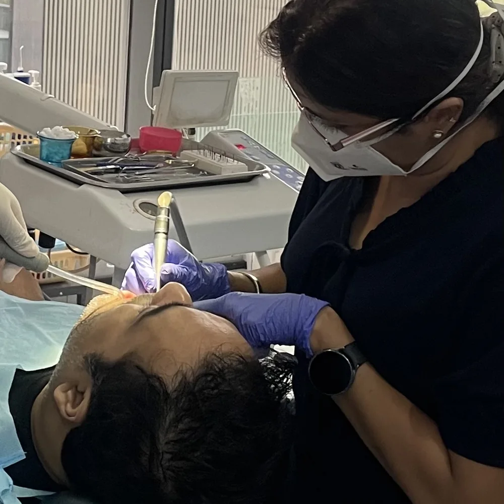 Dental check-up at Prudent Dental Clinic